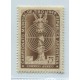 ARGENTINA 1949 GJ 974a ESTAMPILLA CON VARIEDAD CATALOGADA NUEVA CON GOMA U$ 15